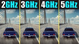 CPU Clock Speed Comparison 2GHz vs 3GHz vs 4GHz vs 5GHz [upl. by Eille]