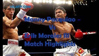 Manny Pacquiao Vs Erik Morales III Highlights [upl. by Jermain]