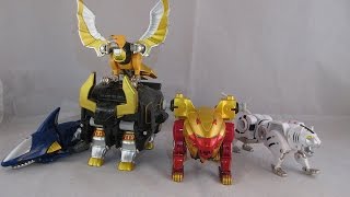 Retro Review DX Wildforce Megazord Power Rangers Wildforce [upl. by Anihsak310]