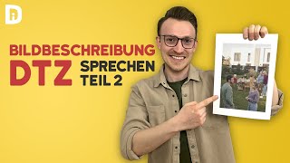 Bildbeschreibung  telc DTZ A2 B1 Prüfung Sprechen  Learn German [upl. by Snook298]