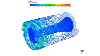 ANSYS FLUENT Training  Vortex Combustion Chamber CFD Simulation [upl. by Kenric753]