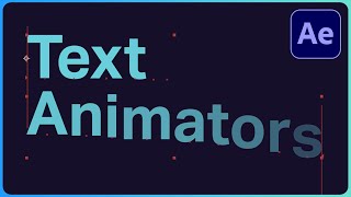 Text Animators for Beginners  After Effects Type Tutorial [upl. by Gewirtz138]