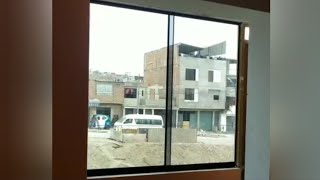 instalación de ventanas corredizas de vidrio sistema Nova [upl. by Becky]