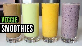 4 Delicious Vegetable Smoothies that You Need to Try [upl. by Neillij267]