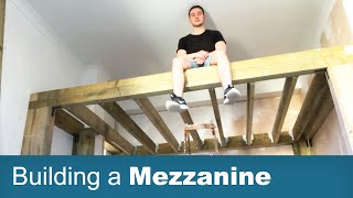 First Time Building a Mezzanine [upl. by Nalac743]