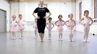 Joffrey Ballet School NYC Pre Ballet 1 Class for Ages 56  The Childrens Program [upl. by Pontone997]