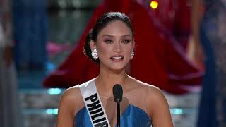 FINAL QUESTION Miss Universe 2015 Pia Wurtzbach [upl. by Chantal]