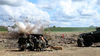 Gathering of over 1000 WW2 Reenactors [upl. by Asquith150]