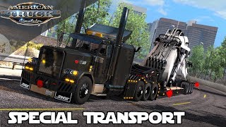 NEW SPECIAL TRANSPORT HEAVY HAUL MOD SHOWCASE for AMERICAN TRUCK SIMULATOR [upl. by Mccreary]