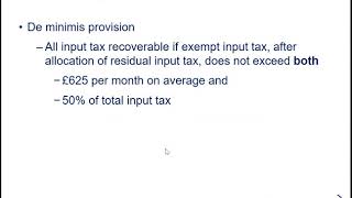 VAT partial exemption [upl. by Oinegue261]