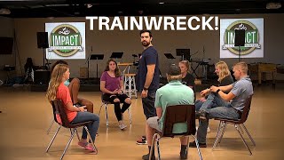 Youth Ministry Games Trainwreck [upl. by Ronn]