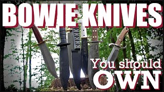 5 Bowie Knives You Should Own [upl. by Kwan266]