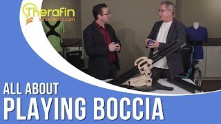 How to Play Boccia with the New Boss Boccia Ramp [upl. by Dedie]