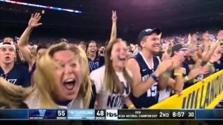 Villanova vs North Carolina 2016 National Championship game highlights [upl. by Bari468]