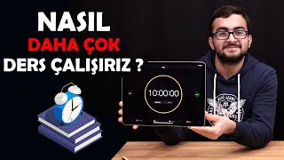 GÜNDE 10 SAATTEN FAZLA DÜZENLİ NASIL ÇALIŞILIR 6 MADDEDE ÇALIŞMA SÜRENİ ARTIR [upl. by Salene]