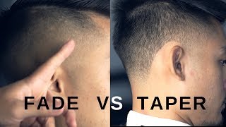 Fade vs Taper Whats the difference [upl. by Ntsud]