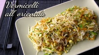 Spaghetti di riso allorientale vermicelli di riso [upl. by Grimaldi23]