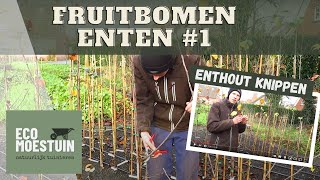 Fruitbomen enten voorbereiding [upl. by Warchaw]