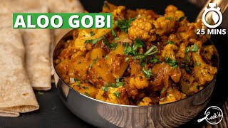 Tasty Aloo Gobi Recipe  Homestyle Cauliflower and Potato Fry  Cookd [upl. by Virnelli]