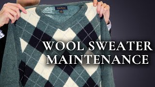 How to Wash and Maintain Wool Sweaters  Laundry Hacks [upl. by Rehpretsirhc]