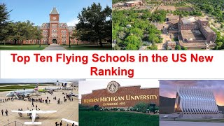 Top Ten Flying Schools in the US New Ranking  ATP Flight School [upl. by Havot]