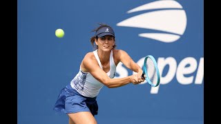 Tsvetana Pironkova vs Garbiñe Muguruza  US Open 2020 Round 2 [upl. by Reiners]