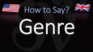 How to Pronounce Genre CORRECTLY [upl. by Eendys]