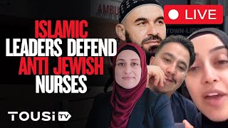 🚨 LIVE ‘Moderate Muslims’ DEFEND Australia’s AntiJewish Nurses [upl. by Eilrebmik]