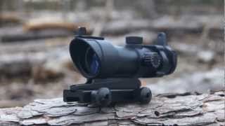 Element 4x32 ACOG Style Sight Airsoft Review [upl. by Eteragram751]