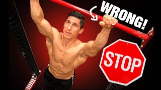 NEVER DO PULLUPS LIKE THIS  10 Most Common Mistakes [upl. by Asare885]