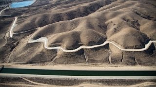 Aerial Tour of the Los Angeles Aqueduct [upl. by Aryajay658]