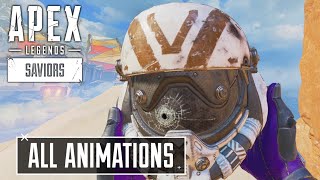 NEW Valkyrie Heirloom All Animations  Apex Legends [upl. by Lawton128]