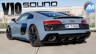 AUDI R8 Facelift  9000 rpm V10 SOUND🔥 [upl. by Mildred]