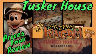 Disneys Tusker House Dinner Review and Buffet Tour Animal Kingdom [upl. by Nnylamme]