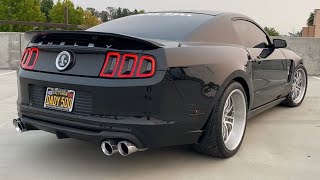 Building a 1000hp Shelby GT500 Super Snake in 10 min Widebody Edition [upl. by Aicen508]