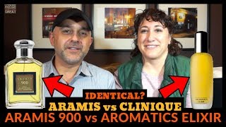 Aramis 900 vs Clinique Aromatics Elixir Fragrance Review  Perfumer Bernard Chant Discussion wDalya [upl. by Yk]