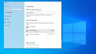 How to reset Keyboard settings to default in Windows 10 [upl. by Ruenhcs]