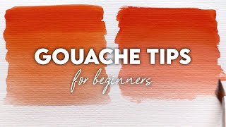 5 Beginner Gouache Mistakes and what to do instead [upl. by Drofnil]