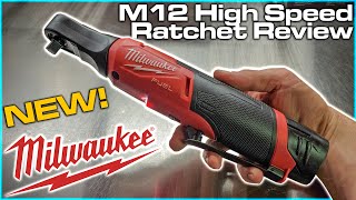 New Milwaukee M12 High Speed Ratchets Usage Review 2566 amp 2567 [upl. by Cornel496]