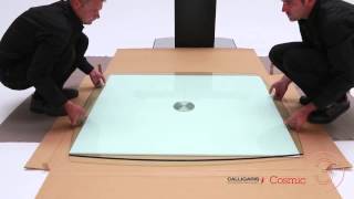 Calligaris Cosmic Table CS4055 VO 140 Assembly Instructions Video [upl. by Yendys]