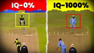 MS Dhoni High IQ Mastermind Moments  TFVCricket [upl. by Grissel]