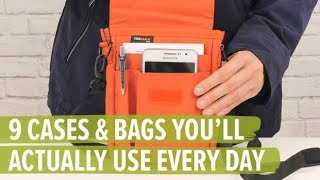 9 Cases and Bags Youll Actually Use Every Day [upl. by Ahsiryt]