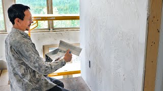 Old World Plaster Texture on Drywall [upl. by Tram]