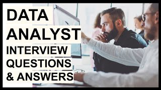 5 DATA ANALYST Interview Questions and TOP SCORING Answers [upl. by Dix]