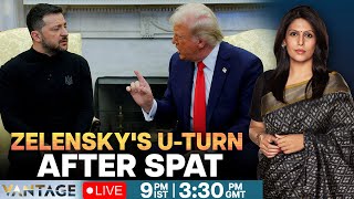 Russia Ukraine War LIVE After Trump Clash Zelenskys Uturn  Vantage with Palki Sharma  N18G [upl. by Layton]