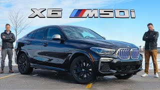 2020 BMW X6 M50i  The 100000 SUV That Actually Glows [upl. by Algar781]