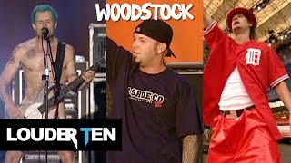 Top 10 Woodstock 99 Moments  Louder Ten [upl. by Adore959]