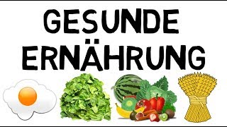 Gesunde Ernährung 10 Regeln DGE [upl. by Ehcadroj84]