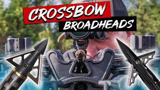 The Best Broadheads For Crossbow Hunting [upl. by Gorey]