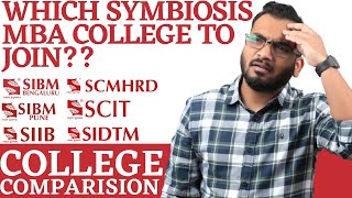 Which Symbiosis MBA College to Join  College Comparison  Detailed Analysis [upl. by Samala312]